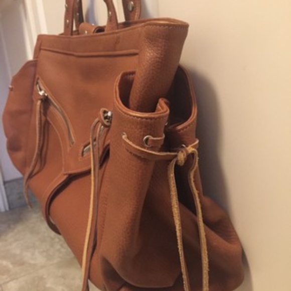 Botkier Trigger Clyde Saddle Brown Leather Tote - Picture 4 of 5